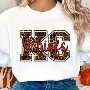 Kansas City Chiefs Retro Sweatshirt Classic NFL Football Crewneck Fan 05